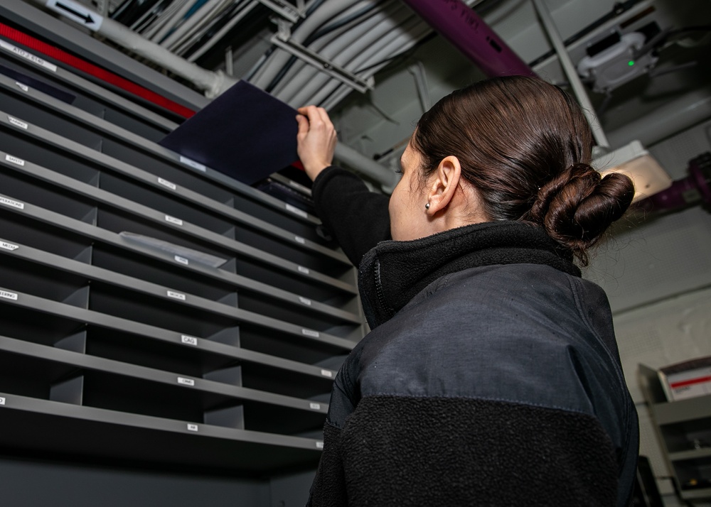 Daily Operations Aboard USS George H.W. Bush (CVN 77)