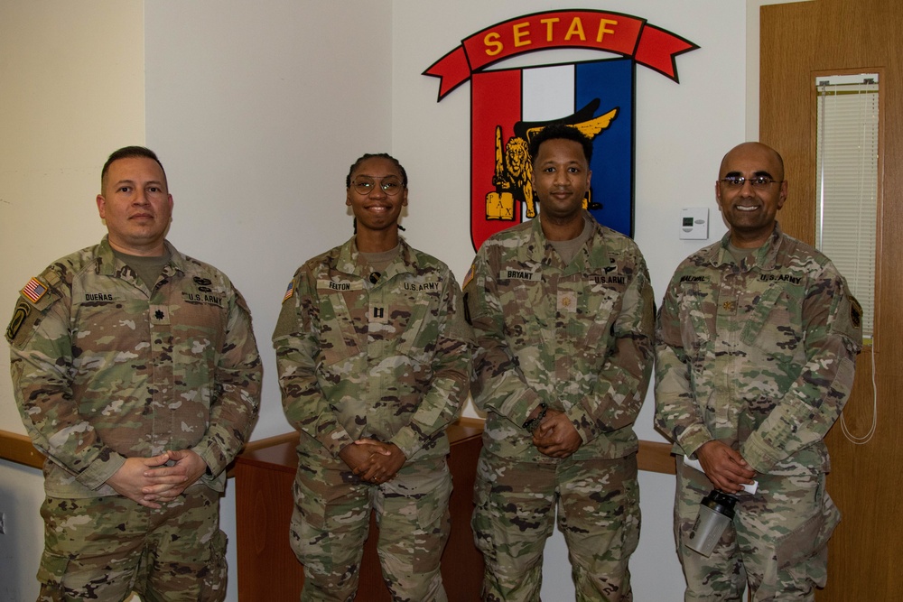 Michigan National Guard leadership delegation visits SETAF-AF in Italy