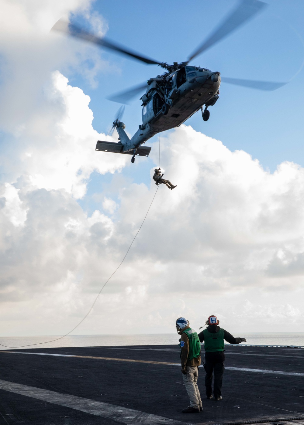 USS George H.W. Bush (CVN 77) Conducts Operations with Special Operations Forces