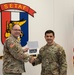 Michigan adjutant general shakes hands with SETAF-AF deputy commanding general