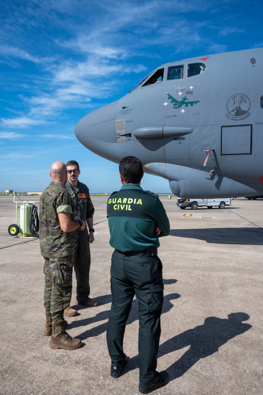 BTF 23-2 Guardia Civil visit