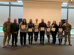 Military spouses honored for participation in USAG Wiesbaden Strategic Planning Working Group