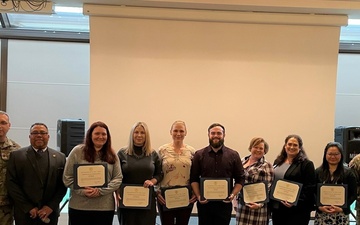 Military spouses honored for participation in USAG Wiesbaden Strategic Planning Working Group