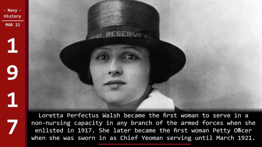On This Date 1917 - Loretta Walsh