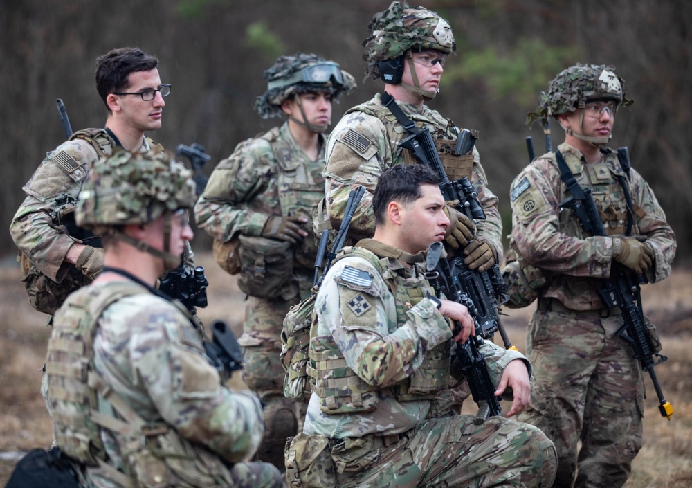 173rd Airborne Brigade conducts blank-fire and tactical movement training in Slovenia