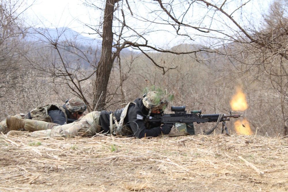 Soldiers of the 630th Engineer Co, 11th Engineer Battalion role-played as opposing forces during #WarriorShield