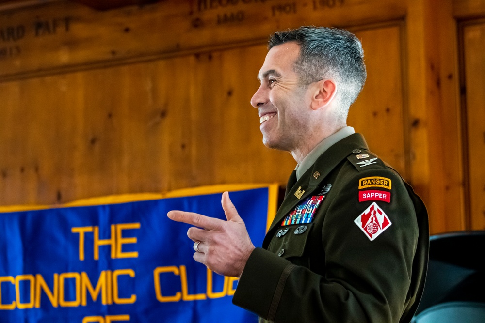 Pittsburgh District commander speaks at Economic Club of Pittsburgh luncheon