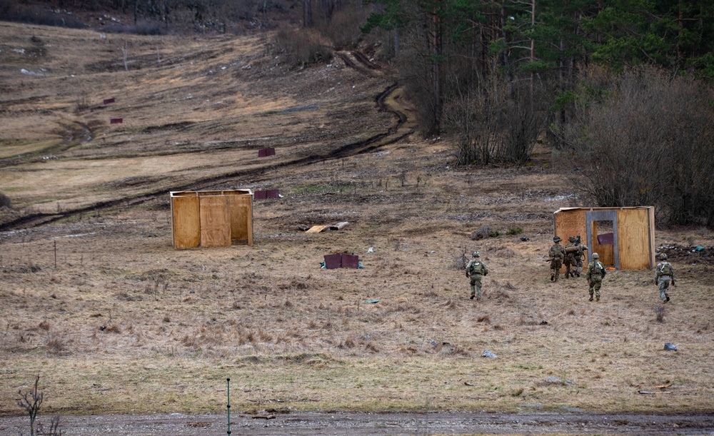 173rd Airborne Brigade conducts live-fire and tactical movement training in Slovenia
