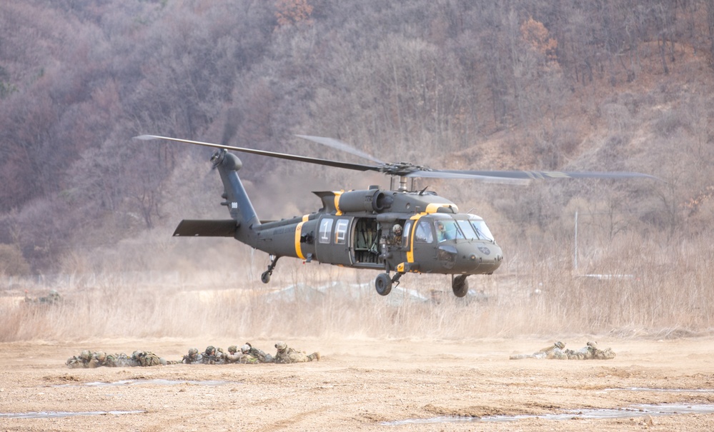 Combined Air Assault Supporting Exercise Warrior Shield