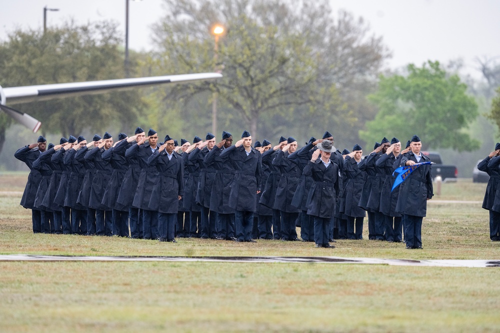 U.S. Air Force basic training graduation