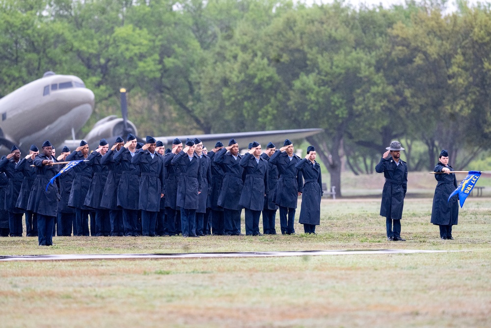 U.S. Air Force basic training graduation