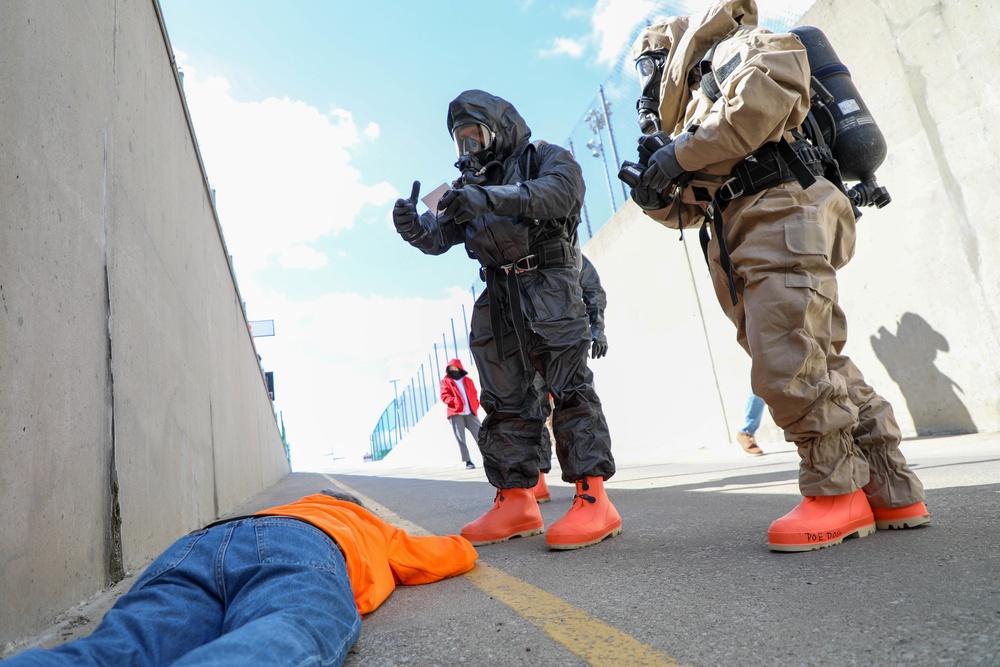 Kentucky’s Civil Response team hosts multi-agency exercise