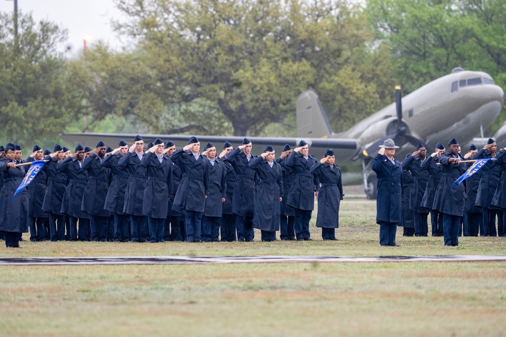 U.S. Air Force basic training graduation