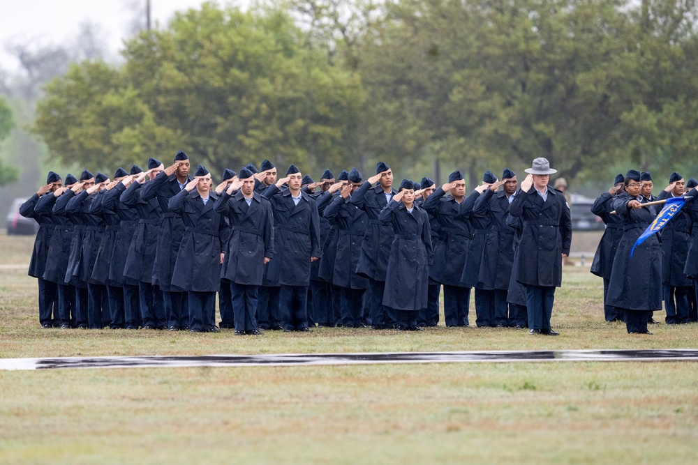 U.S. Air Force basic training graduation