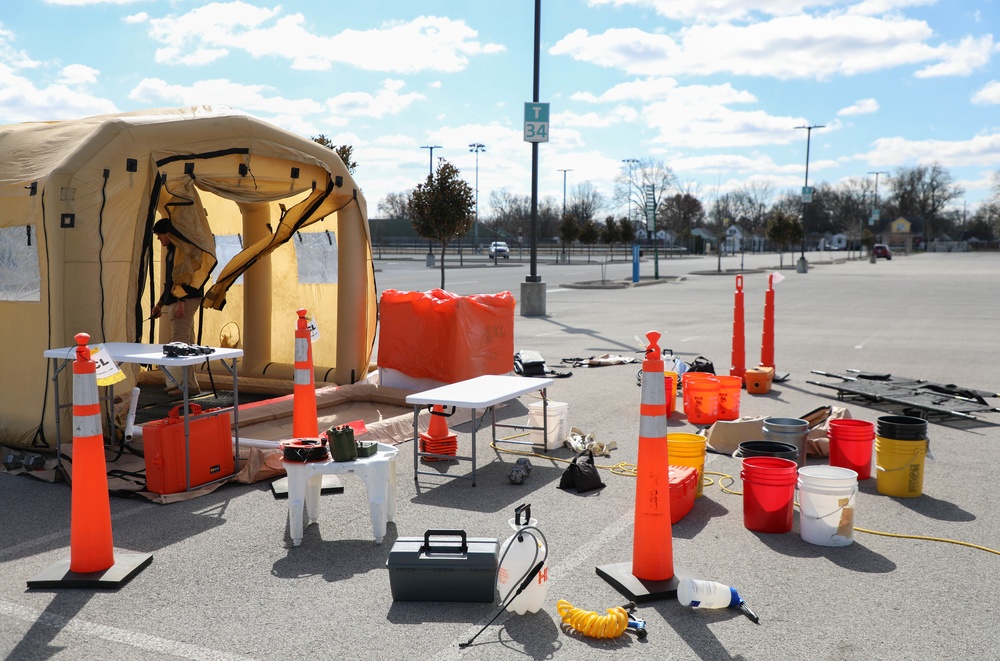 Kentucky’s Civil Response team hosts multi-agency exercise