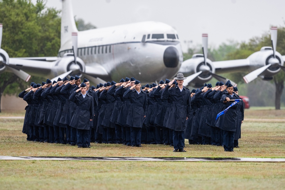 U.S. Air Force basic training graduation