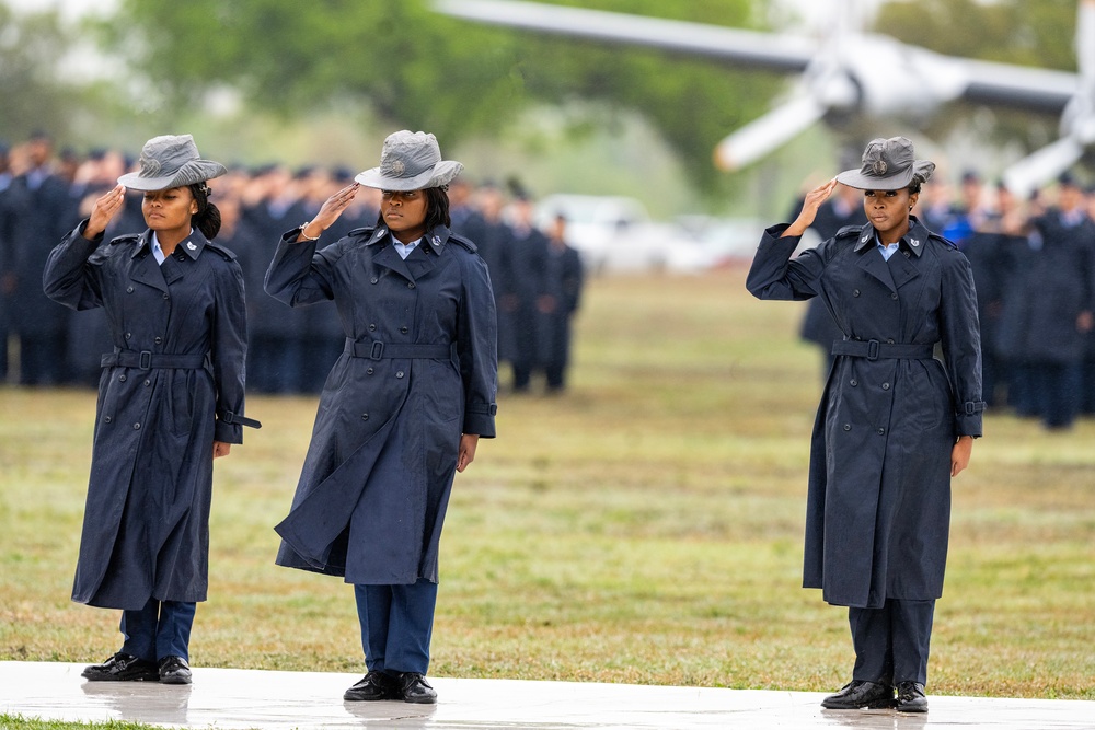 U.S. Air Force basic training graduation