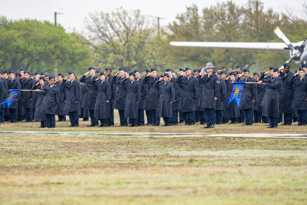 U.S. Air Force basic training graduation