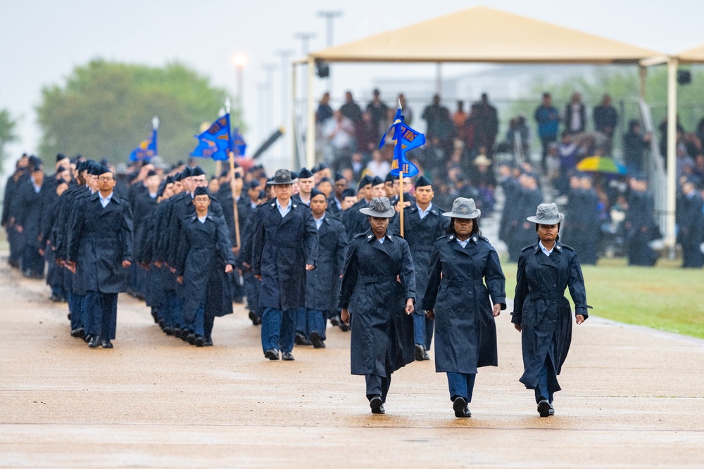 U.S. Air Force basic training graduation