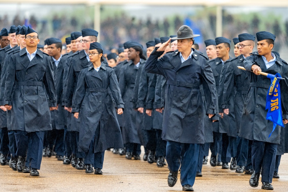 U.S. Air Force basic training graduation