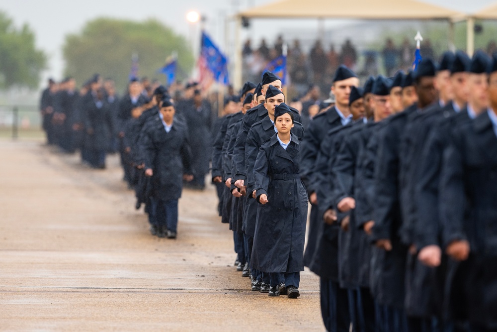 U.S. Air Force basic training graduation