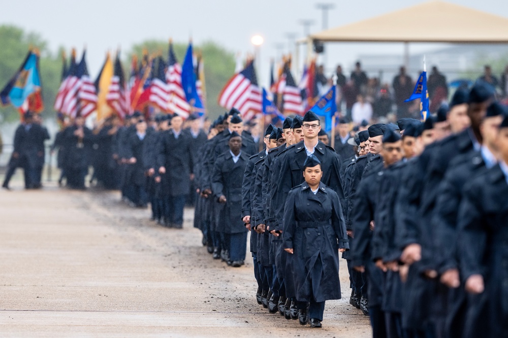 U.S. Air Force basic training graduation