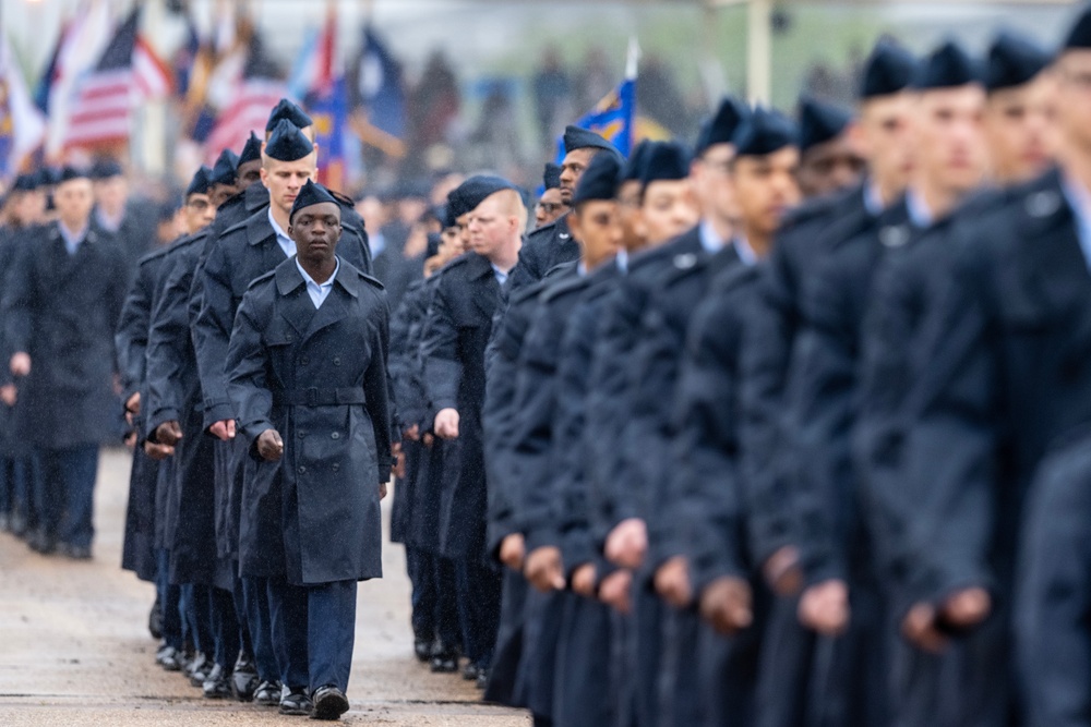 U.S. Air Force basic training graduation