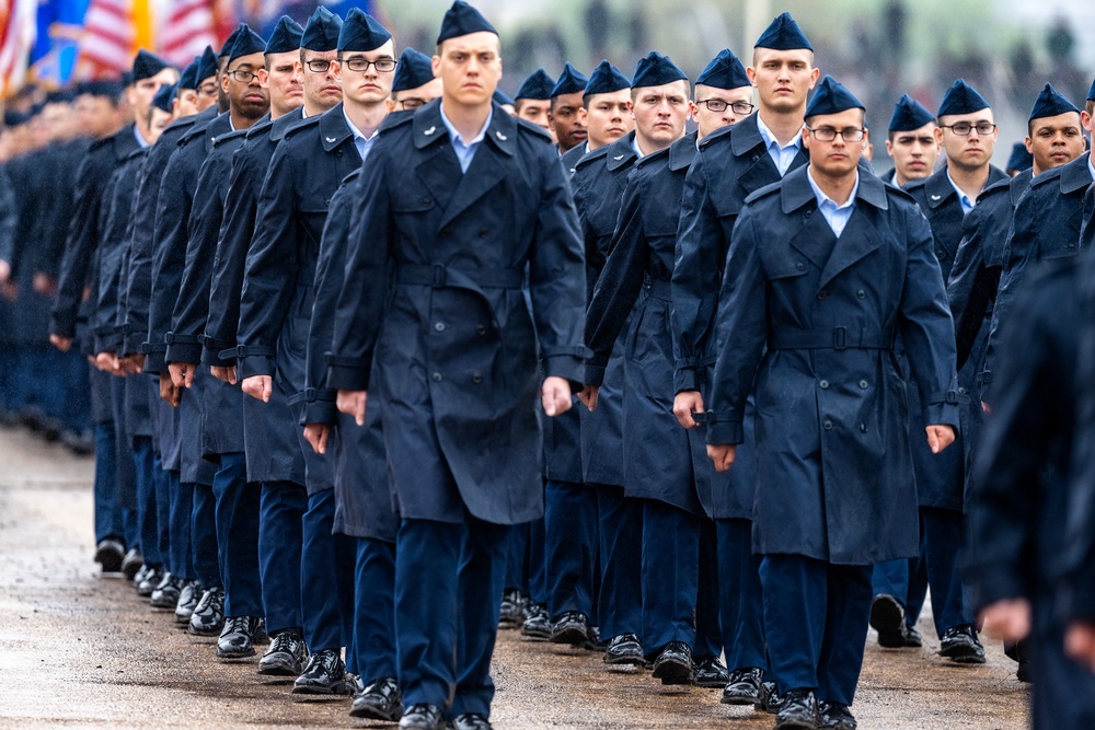 U.S. Air Force basic training graduation