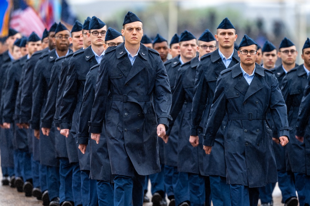 U.S. Air Force basic training graduation