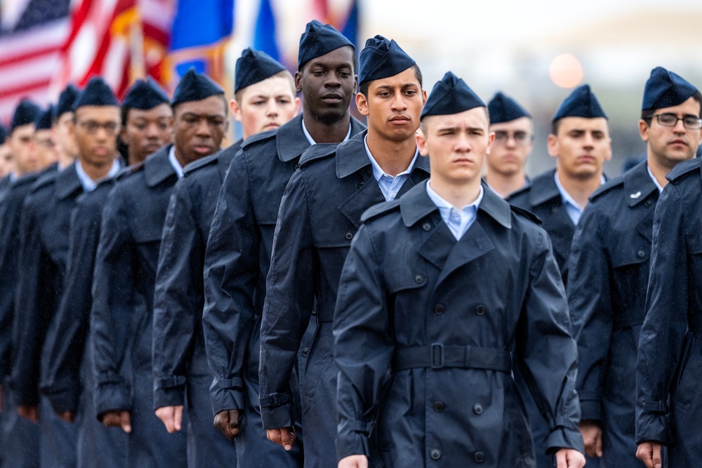 U.S. Air Force basic training graduation