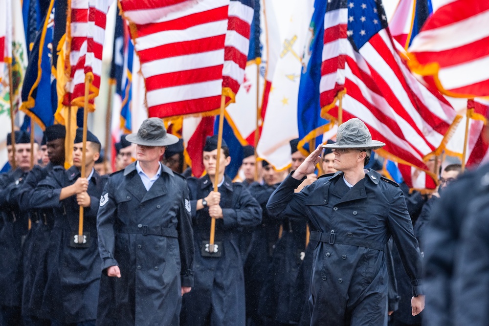 U.S. Air Force basic training graduation