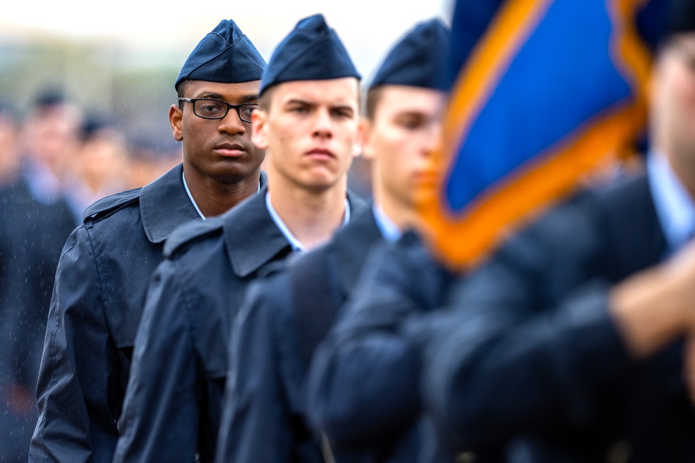 U.S. Air Force basic training graduation