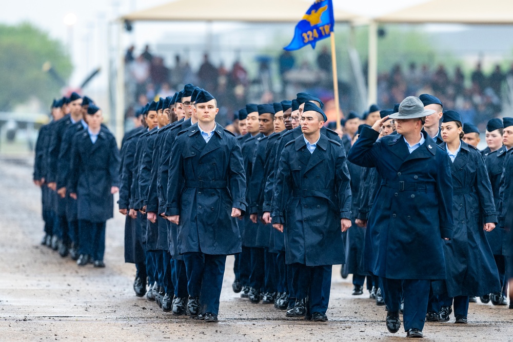 U.S. Air Force basic training graduation