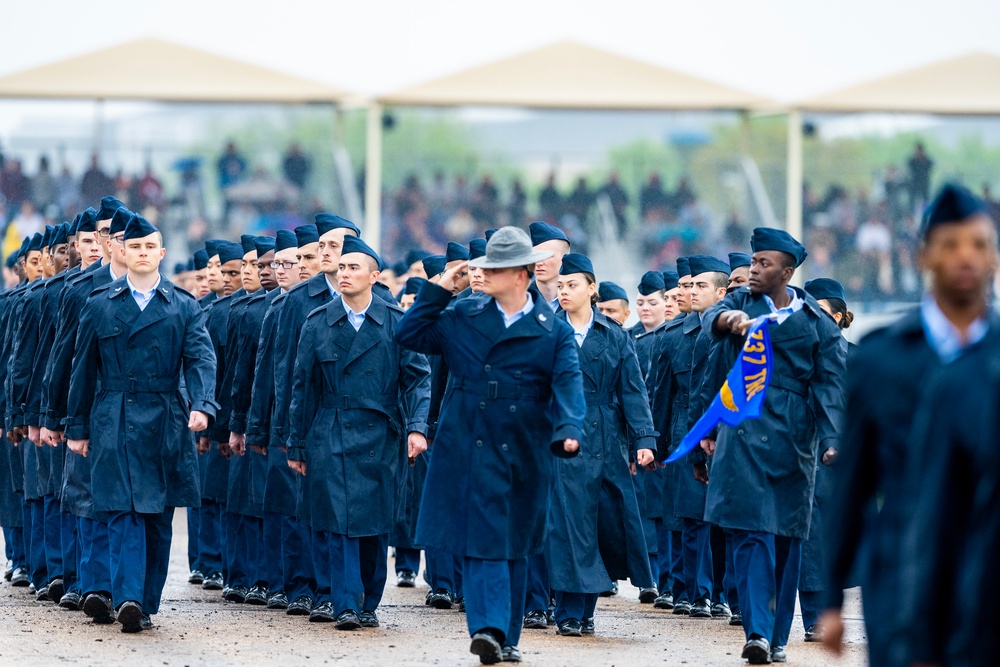 U.S. Air Force basic training graduation