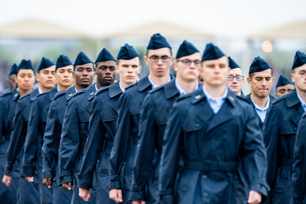 U.S. Air Force basic training graduation