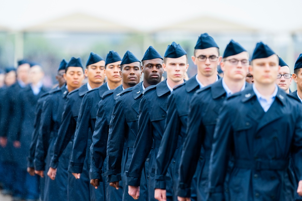 U.S. Air Force basic training graduation