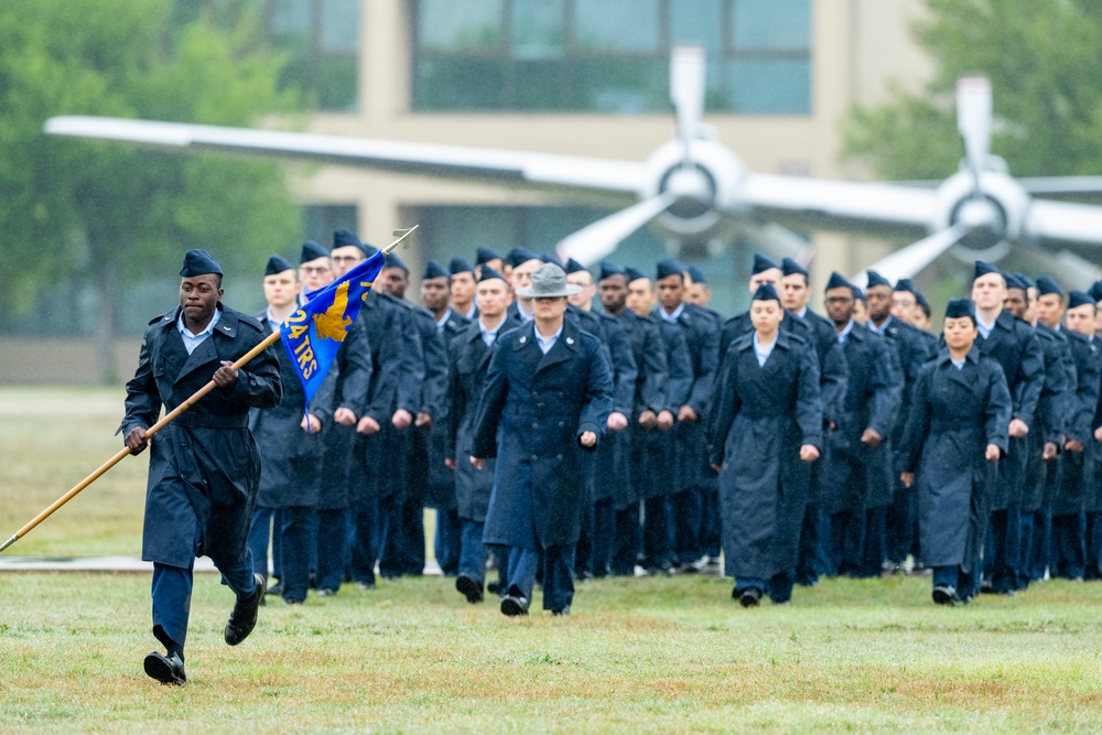 U.S. Air Force basic training graduation