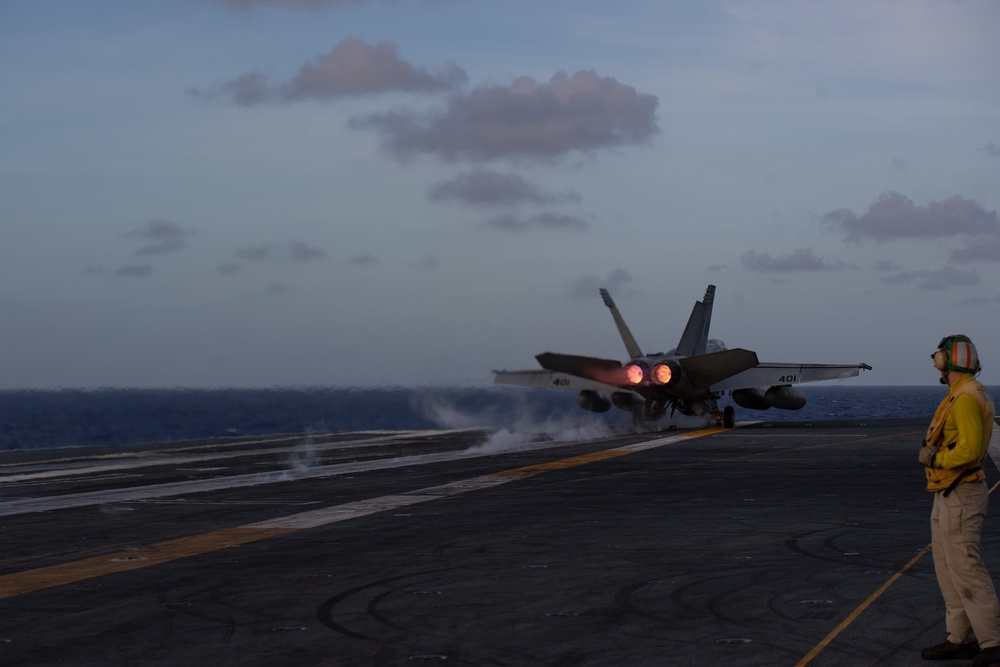 Nimitz Conducts Flight Operations