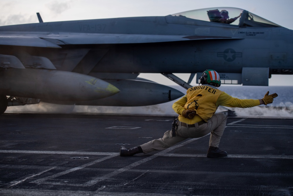 Nimitz Conducts Flight Operations