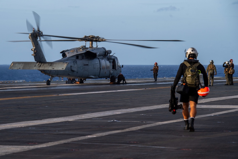 Nimitz Conducts Flight Operations