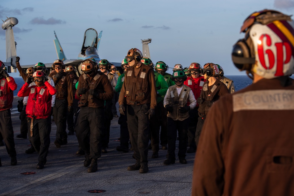 Nimitz Conducts Flight Operations