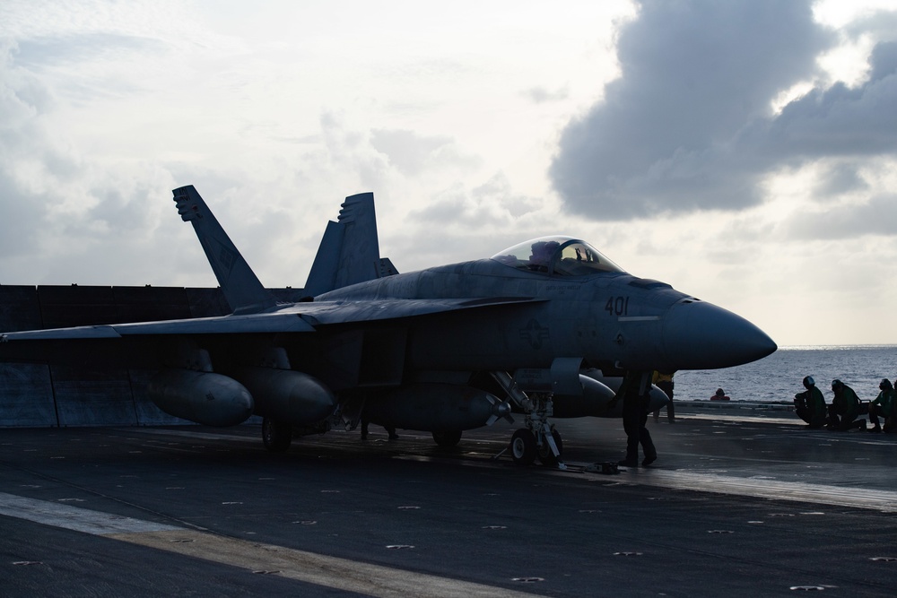 Nimitz Conducts Flight Operations