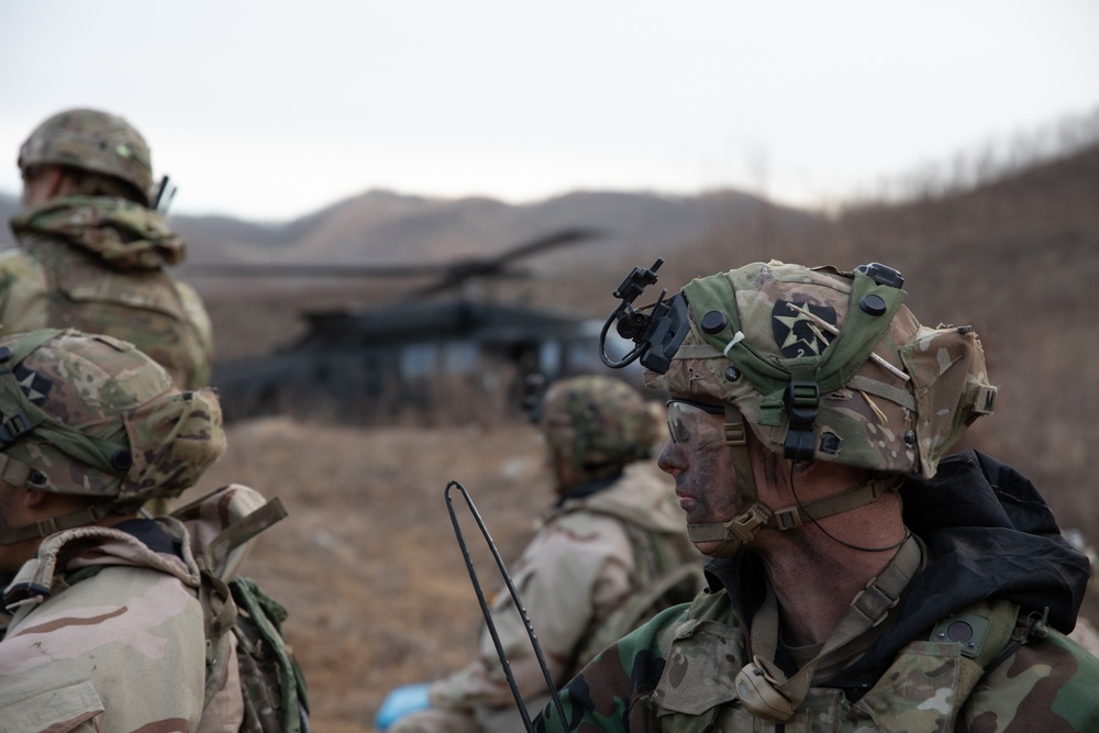 4-23 Infantry Conducts Air Assault During Exercise Warrior Shield