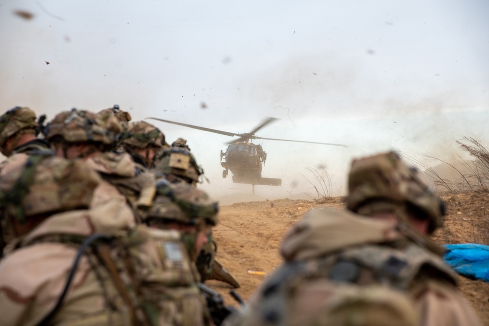 4-23 Infantry Conducts Air Assault During Exercise Warrior Shield