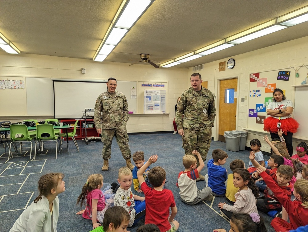 Smith and Love address students