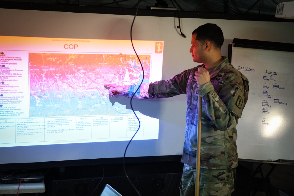 30th Medical Brigade Conducts Command Post Exercise