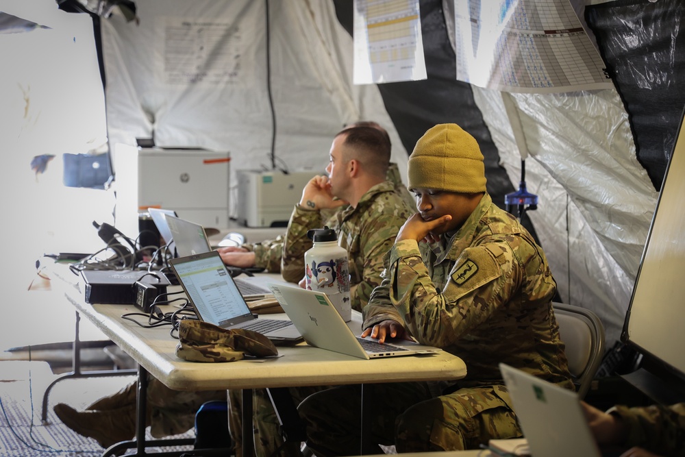 30th Medical Brigade Conducts Command Post Exercise