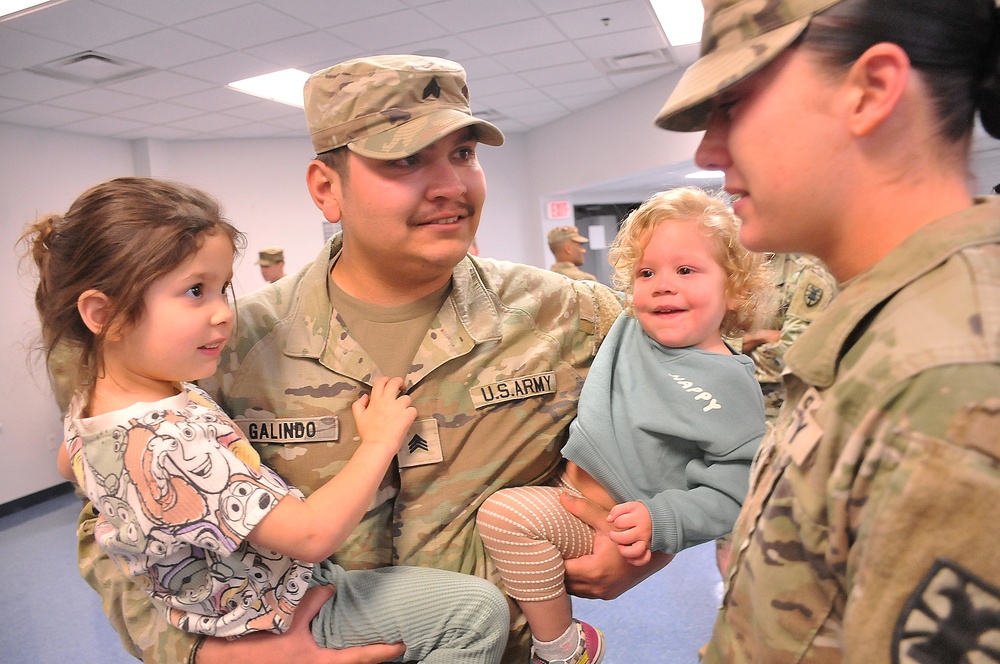 Sentinels return to Fort Lee after six-month deployment to Southwest Asia