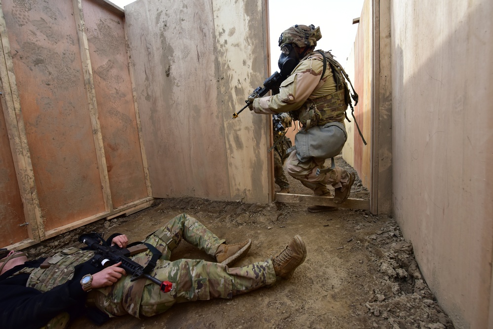 1-17 Infantry Conduct Company Attack During Exercise Warrior Shield