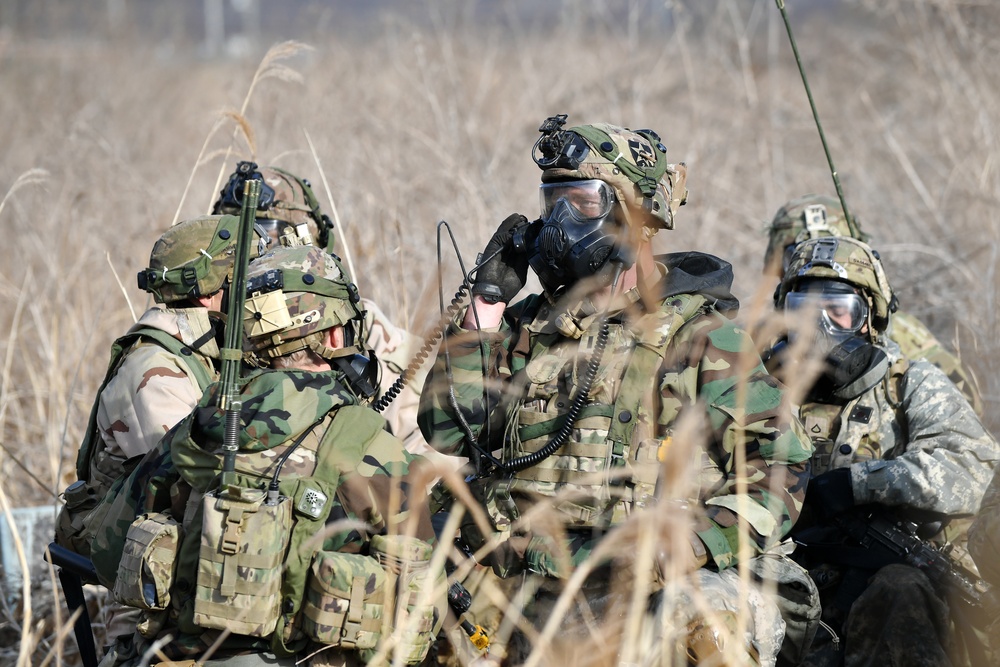 1-17 Infantry Conduct Company Attack During Exercise Warrior Shield